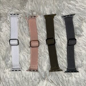 Elegant Multi-Color Watch Bands Set